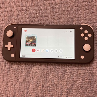 ニンテンドースイッチ(Nintendo Switch)のNintendo Switch Lite グレー本体のみ中古　動作品(携帯用ゲーム機本体)