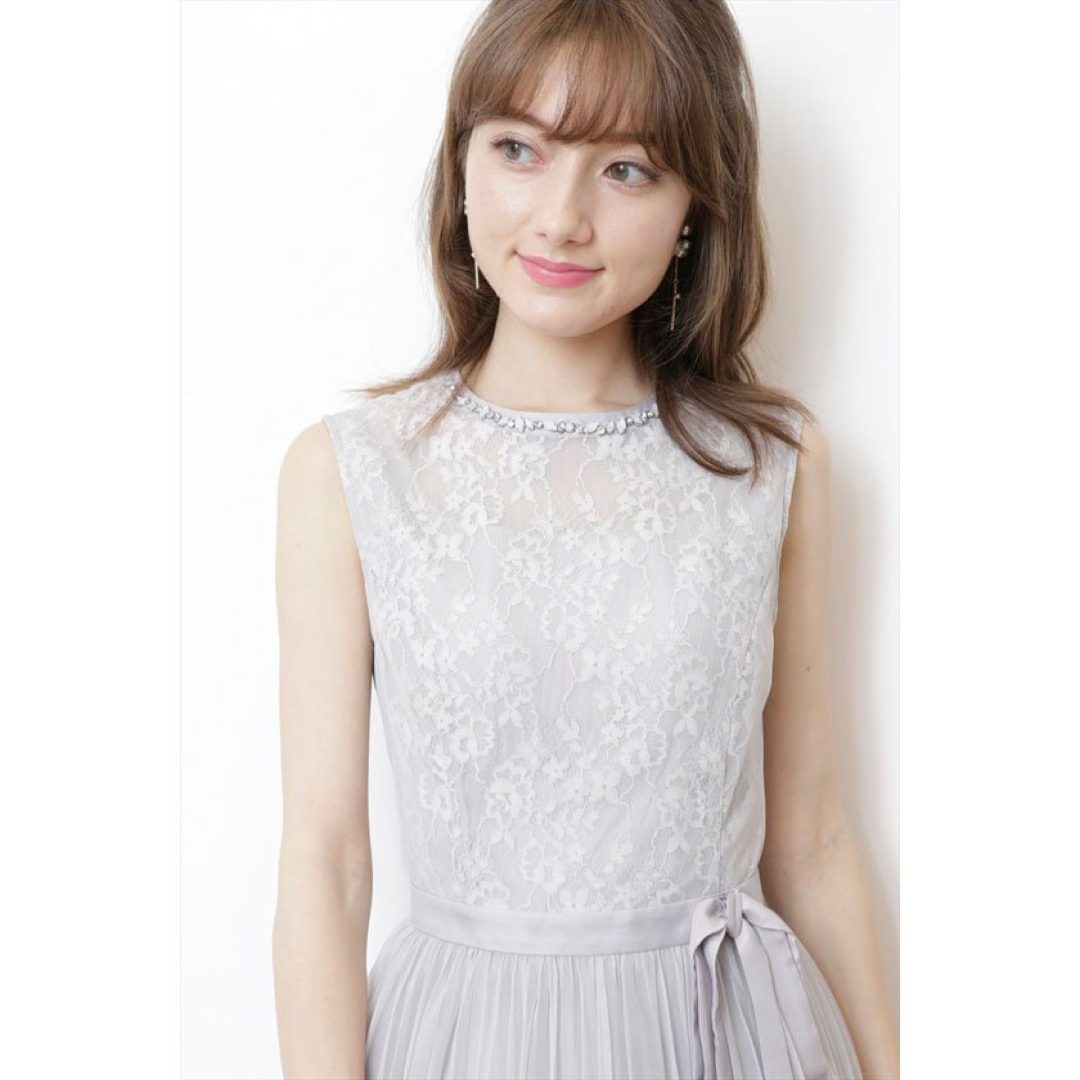 新品✨アプワイザーリッシェ✨チュールプリーツドレス✨美人百花2月号掲載