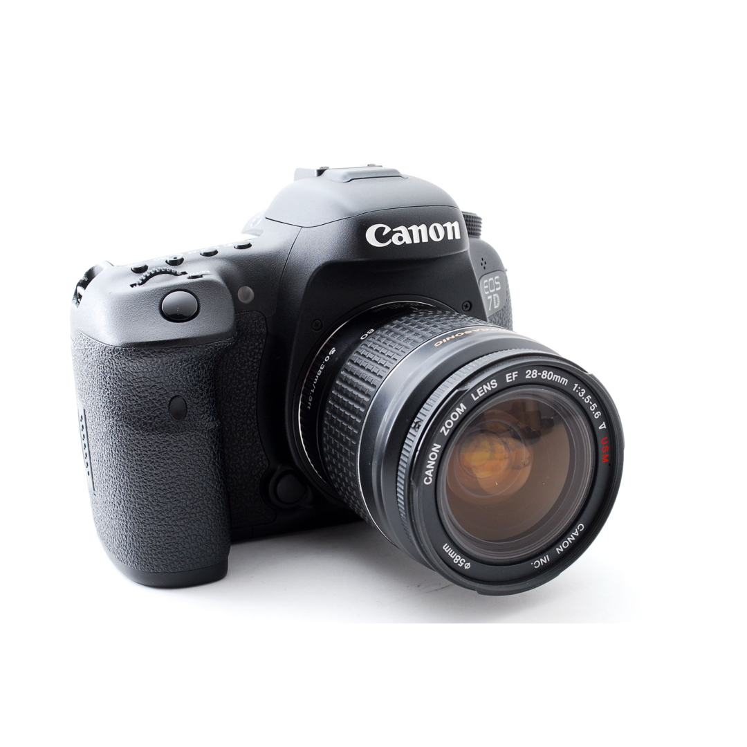 付属品付き　キャノン　Canon EOS 7D Mark II レンズセット