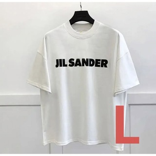 ジルサンダー(Jil Sander)のJIL SANDER  Tシャツ ホワイト Lサイズ(Tシャツ/カットソー(半袖/袖なし))