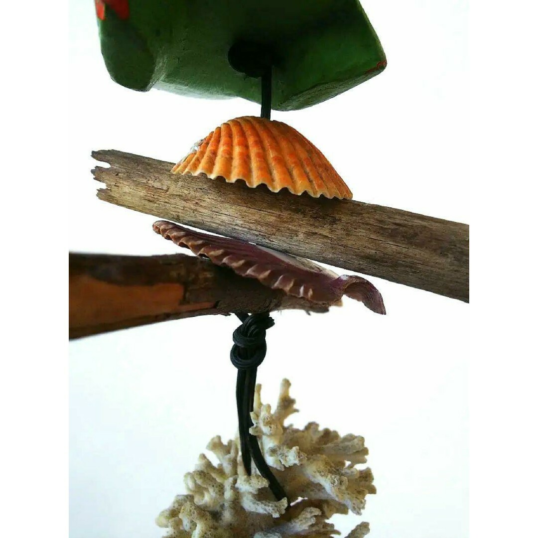 【ハワイアン】南国インテリア 流木 貝殻 珊瑚 インテリア/住まい/日用品のインテリア小物(置物)の商品写真