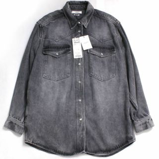 イザベルマラン(Isabel Marant)の22ss イザベルマランエトワールナ デニムシャツ TANIAM GREY(シャツ/ブラウス(長袖/七分))