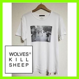 【美品】WOLVES KILL SHEEP ARTIST Tシャツ／USA製(Tシャツ/カットソー(半袖/袖なし))