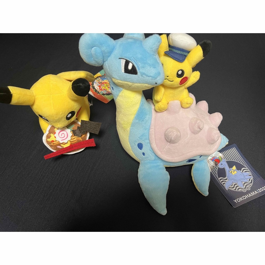 最大54％オフ！ ポケモン WCS限定 ぬいぐるみ ピカチュウ ラプラス 2点 ...