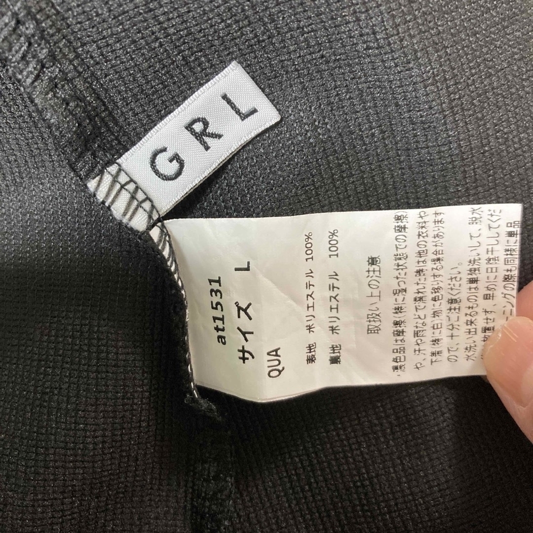 GRL(グレイル)の黒スカート（裏地パンツタイプ） レディースのスカート(ミニスカート)の商品写真