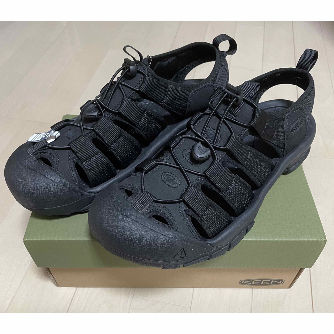 サンダル KEEN/キーン ニューポートH2 ブラック 27.5cm 新品 - サンダル