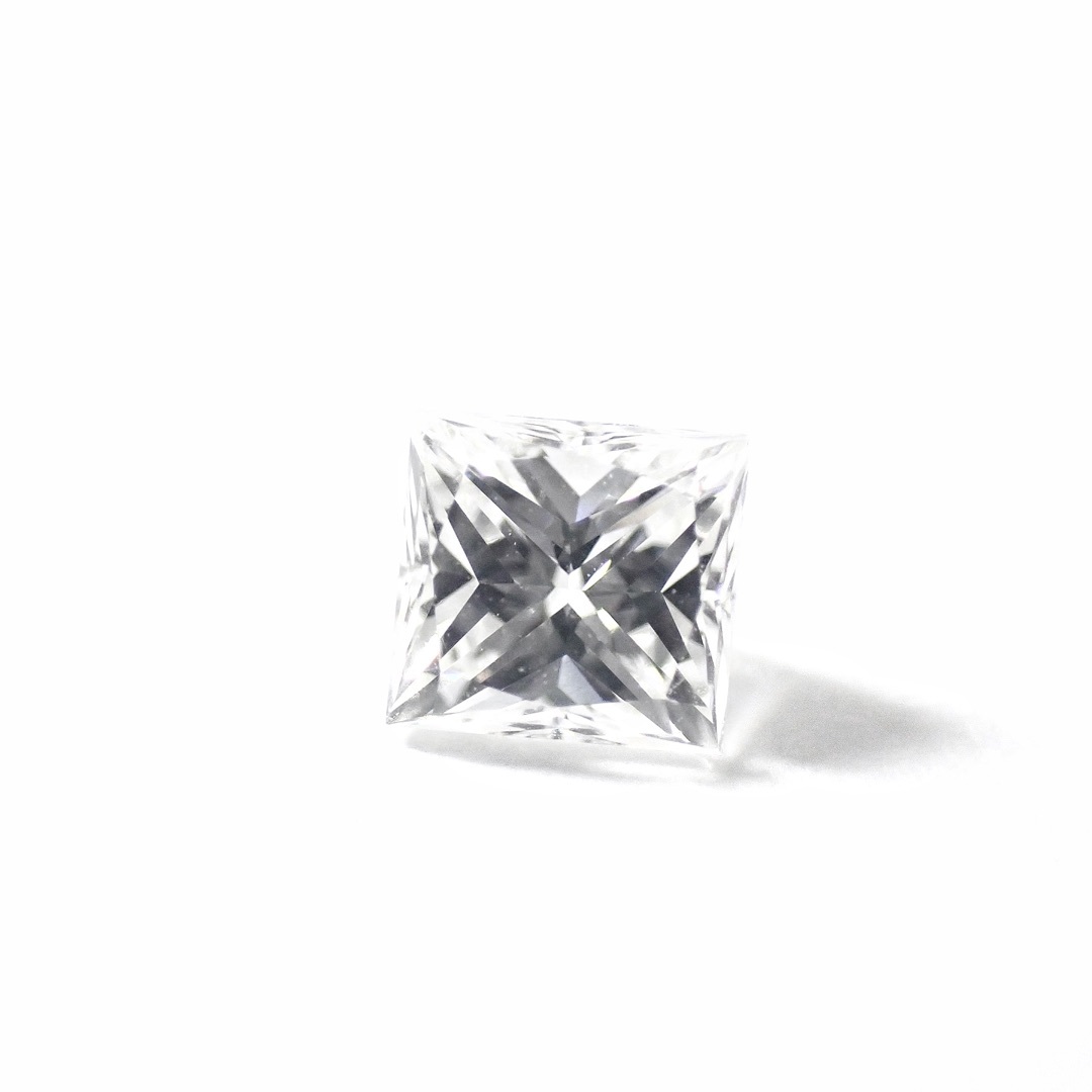 ダイヤ指輪【卸売価格】 0.326ct G VS1 天然 ダイヤ ルース プリンセスカット