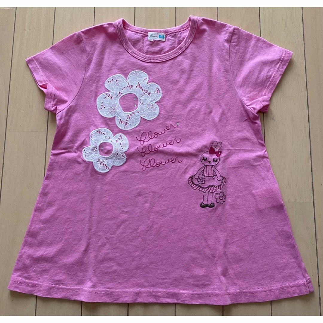 KP - KP ニットプランナー お花モチーフTシャツ 130の通販 by ahi