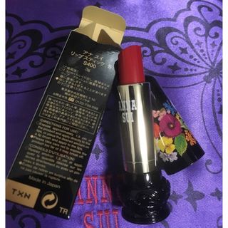 アナスイ(ANNA SUI)のアナスイ新品リップスティックS S400クリアレッドポピー(口紅)