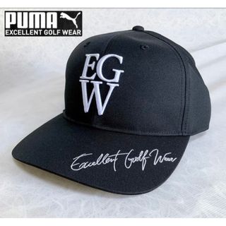 プーマ(PUMA)の新品￥7150 プーマ ゴルフ EGW コットンライク セミフラット キャップ(ウエア)