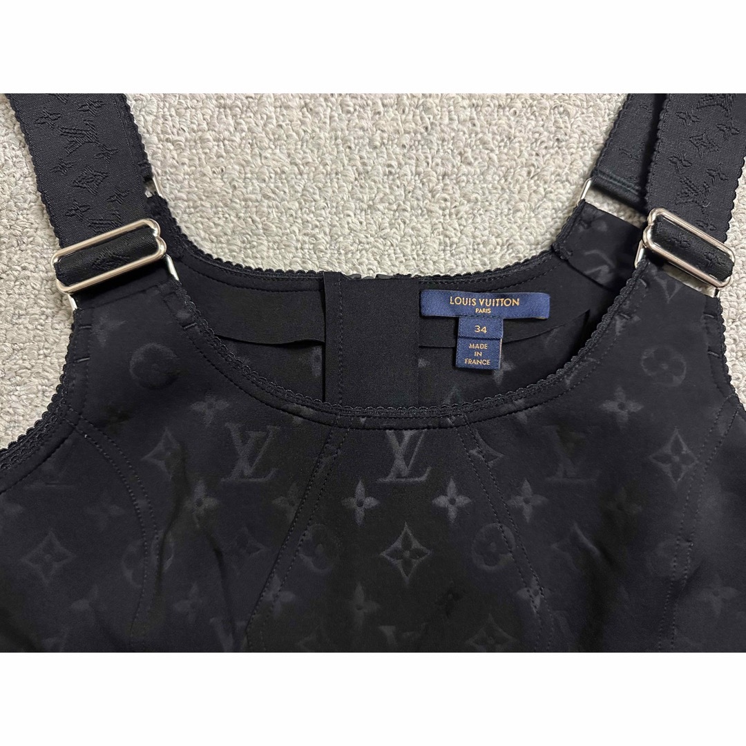 LOUIS VUITTON(ルイヴィトン)の【未使用！】ルイヴィトン☆モノグラムジャージータイトワンピース レディースのワンピース(ひざ丈ワンピース)の商品写真