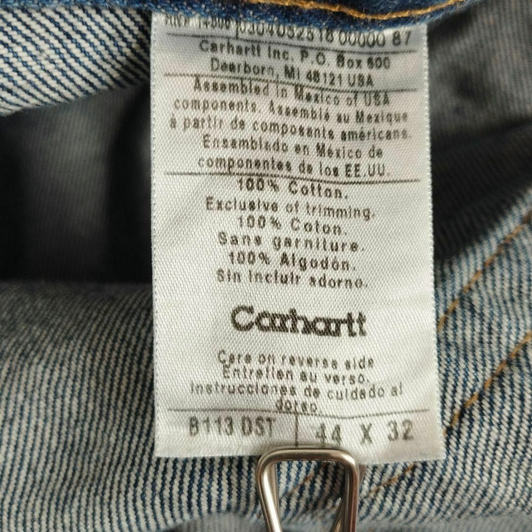 【ビッグシルエット】W44×L32 Carhartt デニム カーハート