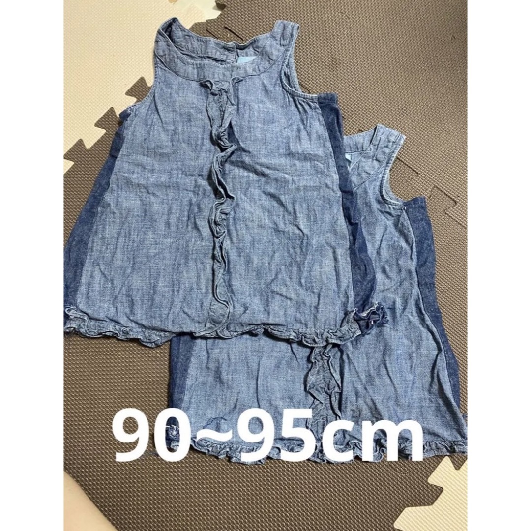 babyGAP(ベビーギャップ)の双子 トップス 90~95cm 2Y、18~24M キッズ/ベビー/マタニティのキッズ服女の子用(90cm~)(Tシャツ/カットソー)の商品写真