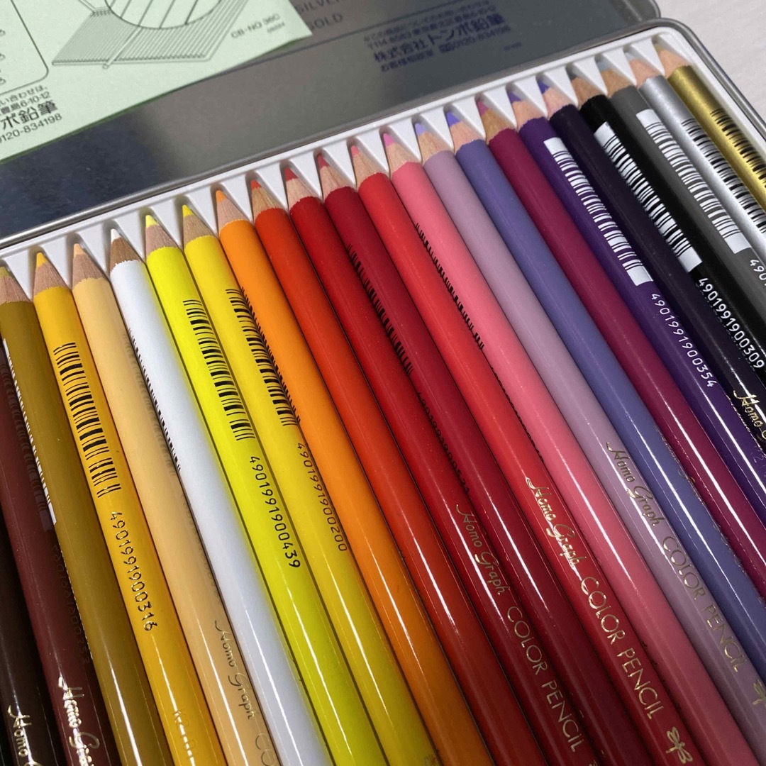 トンボ鉛筆(トンボエンピツ)のTombow36色鉛筆 エンタメ/ホビーのアート用品(色鉛筆)の商品写真