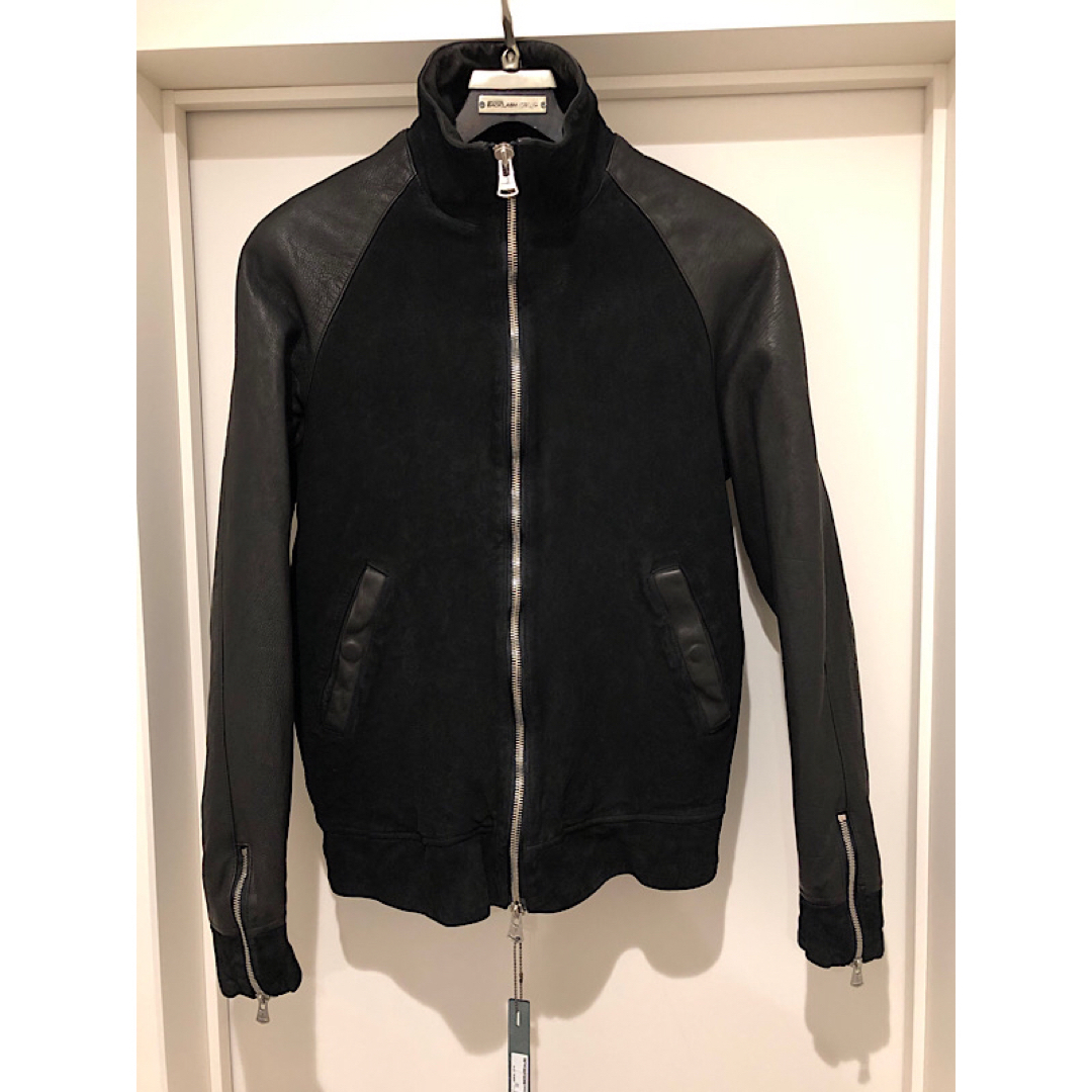 バックラッシュ ジャパンカーフ白鞣し ジージャン型 ライダース バックラッシュ ジャパンカーフ白鞣し ジージャン型 ライダース