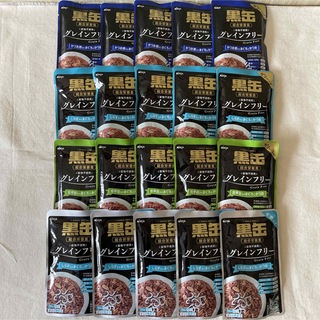 アイシア(AIXIA)のアイシア 黒缶 グレインフリー 4種 20袋(ペットフード)