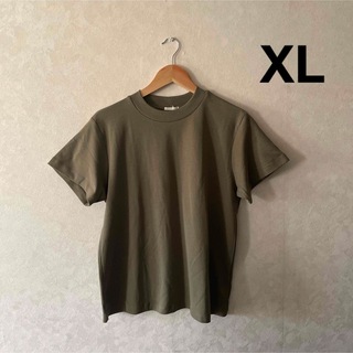 ジーユー(GU)のGU ジーユー レディース スムースクルーネックT(半袖) XLサイズ(Tシャツ(半袖/袖なし))