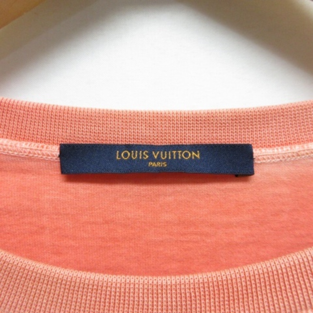 LOUIS VUITTON(ルイヴィトン)のルイヴィトン 美品 リフレクティブロゴ オーバーサイズ Tシャツ M オレンジ メンズのトップス(Tシャツ/カットソー(半袖/袖なし))の商品写真