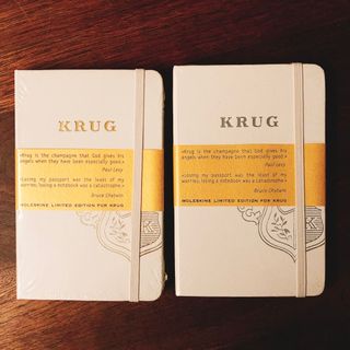 クリュッグ(Krug)のKRUG 非売品 メモブック　ゴールド&シルバー(シャンパン/スパークリングワイン)