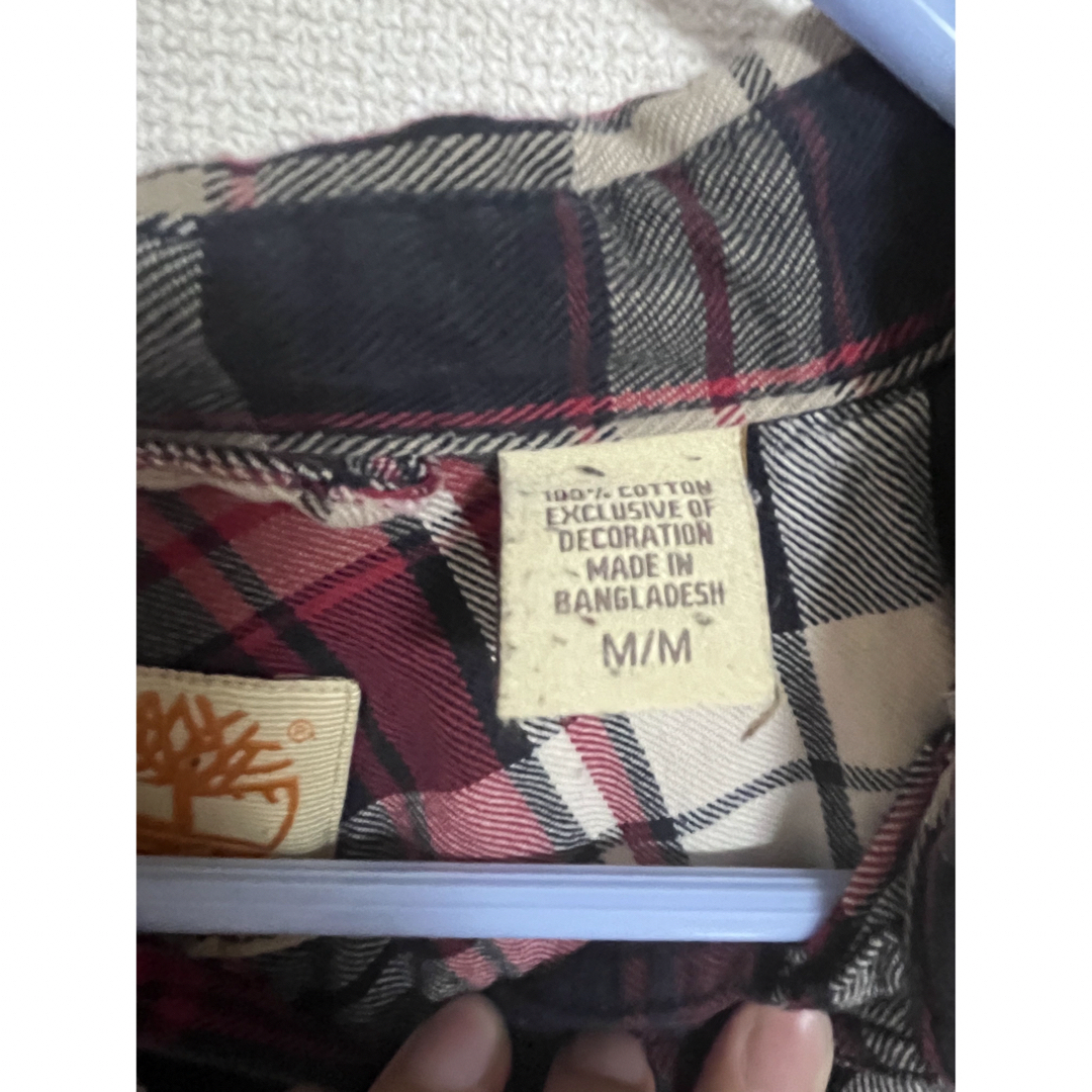 Timberland(ティンバーランド)のTimberland 長袖チェック柄シャツ メンズのトップス(Tシャツ/カットソー(七分/長袖))の商品写真
