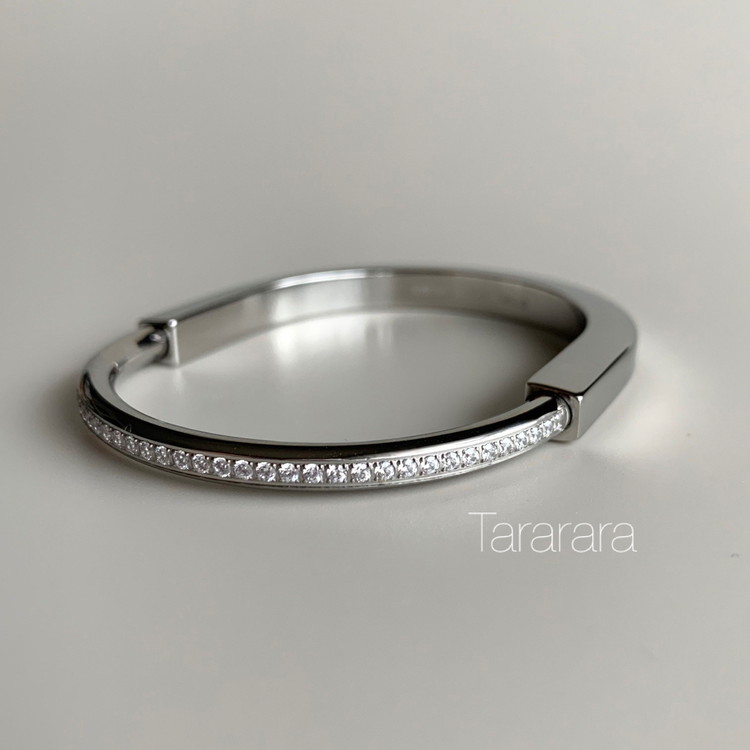 ●stainless upslide czバングルS●金アレ対応 1