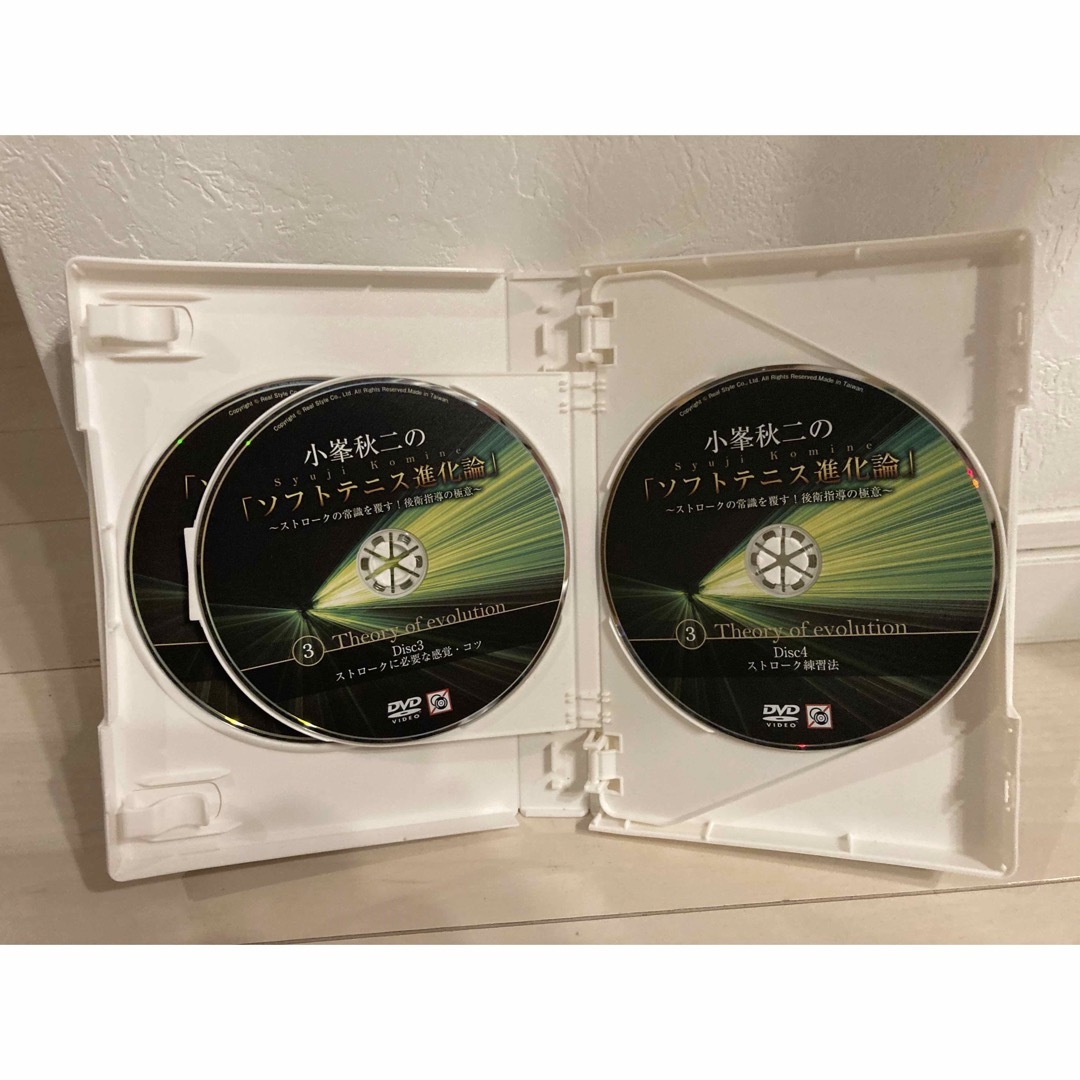 小峯秋二のソフトテニス進化論DVD③ DISC5枚入り 3