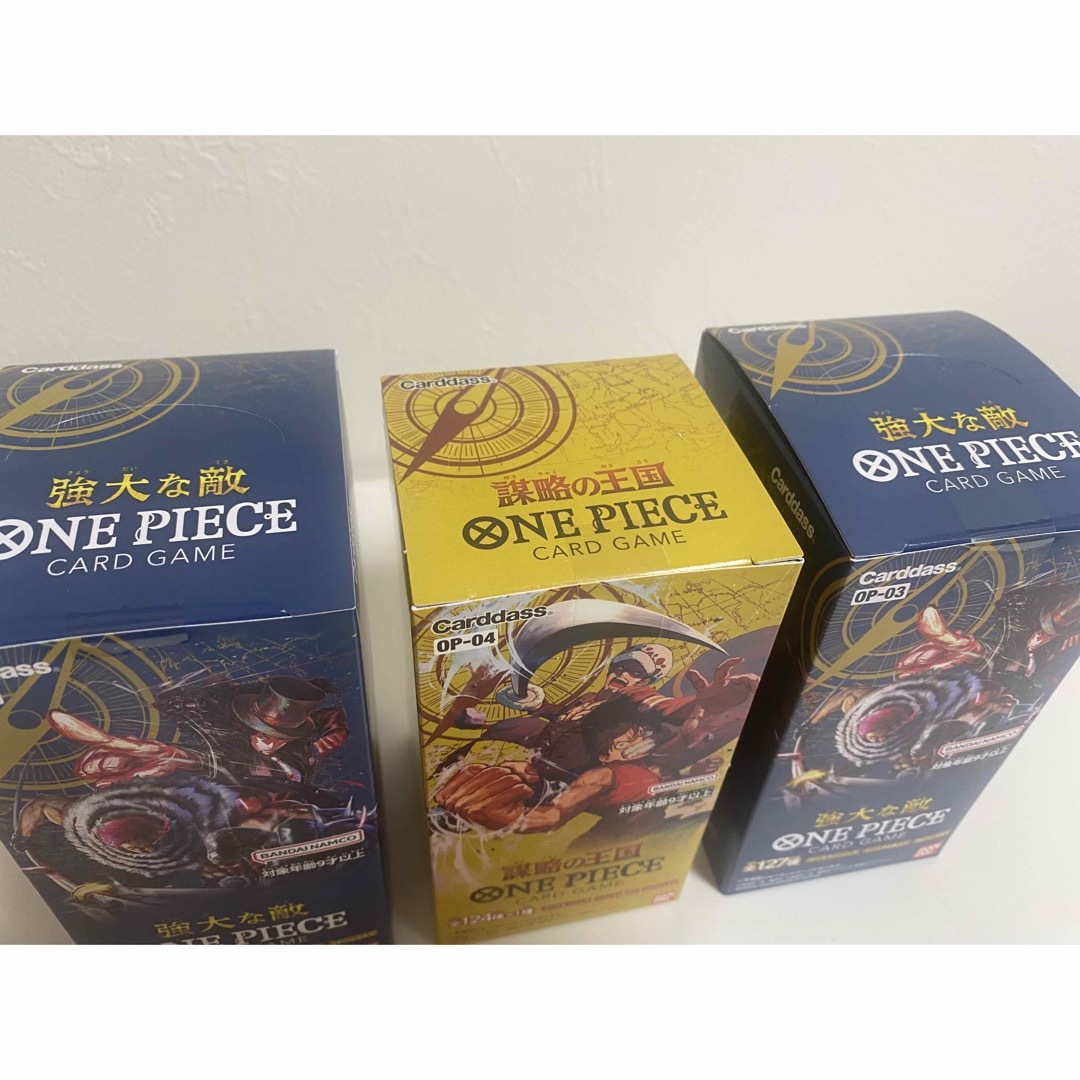 ONE PIECE - ONE PIECE カードゲーム 謀略の王国 1BOX 強大な敵 2BOXの