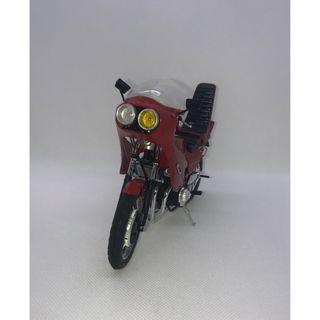 アオシマ(AOSHIMA)の1/12 プラモデル CBX400F 赤ソリッド【完成品】(模型/プラモデル)