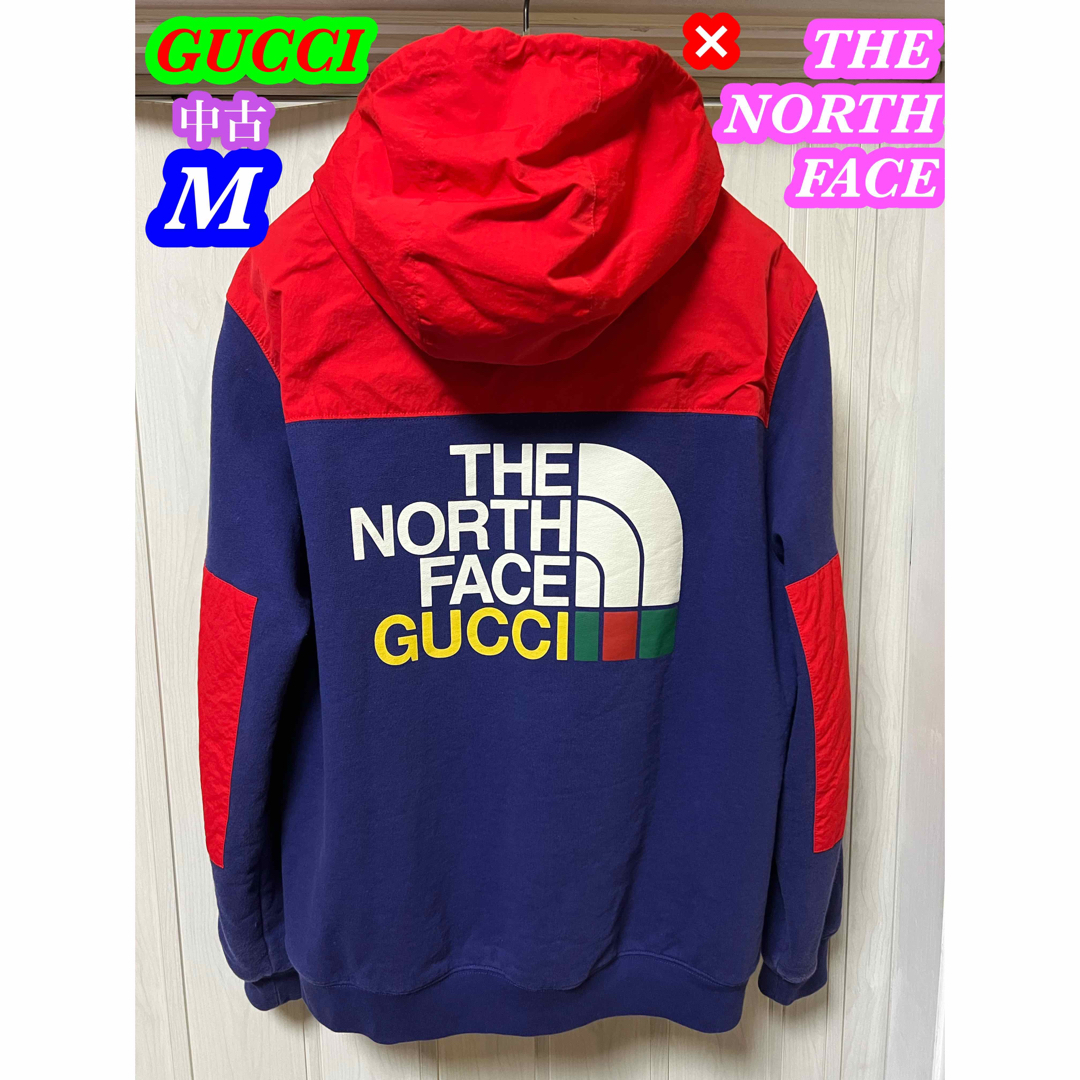 中古 GUCCI グッチ ブルゾン パーカー ノースフェイス コラボ メンズ M | フリマアプリ ラクマ