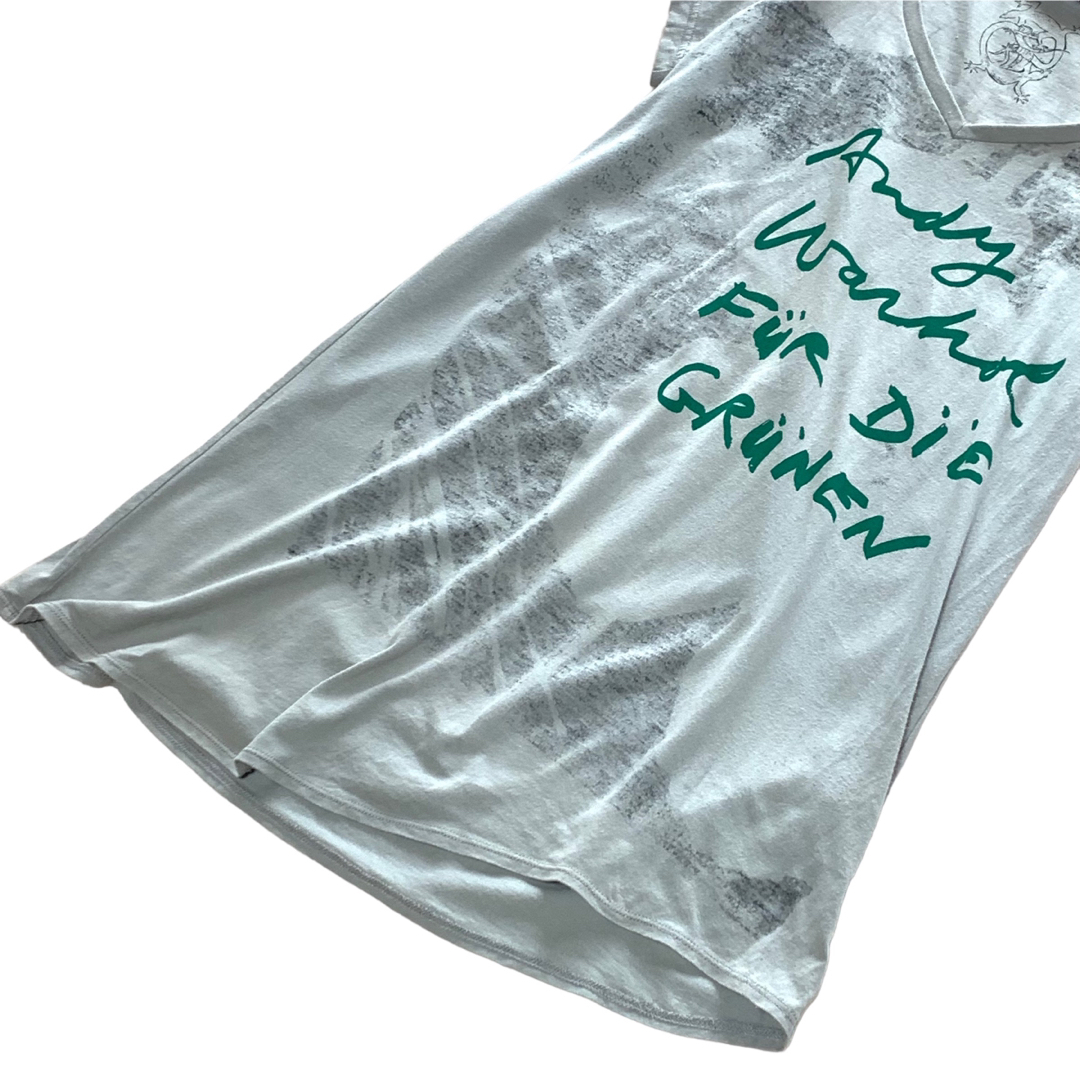 HYSTERIC GLAMOUR(ヒステリックグラマー)のヒステリックグラマー アンディウォーホールグラマー Tシャツ プリント グレー レディースのトップス(Tシャツ(半袖/袖なし))の商品写真