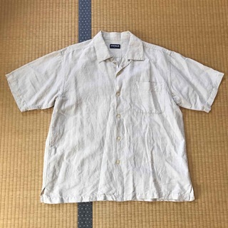 ユニクロ(UNIQLO)の90s OLDUNIQLO コットンリネンオープンカラーシャツ(シャツ)