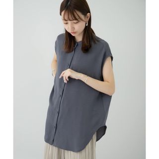 アーバンリサーチ(URBAN RESEARCH)のアーバンリサーチ　ITEMS フレンチスリーブブラウス(シャツ/ブラウス(半袖/袖なし))