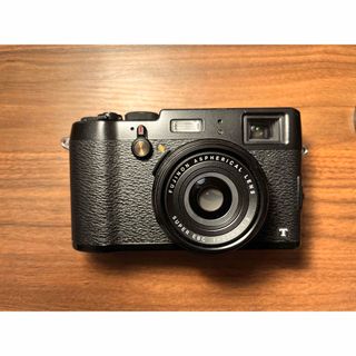 フジフイルム(富士フイルム)のFUJIFILM X100T 実用品 + LH-X100 フード 元箱付(コンパクトデジタルカメラ)