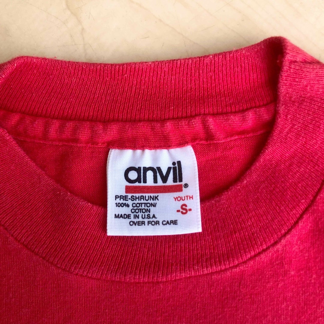 Anvil(アンビル)の【 七人の小人 くしゃみ  】 ヴィンテージ　半袖 Tシャツ　120 キッズ/ベビー/マタニティのキッズ服女の子用(90cm~)(Tシャツ/カットソー)の商品写真