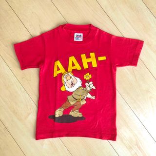 アンビル(Anvil)の【 七人の小人 くしゃみ  】 ヴィンテージ　半袖 Tシャツ　120(Tシャツ/カットソー)