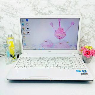 エヌイーシー(NEC)の美品✨すぐ使えるノートパソコン オフィス付き core i5✨事務やネットに☘️(ノートPC)