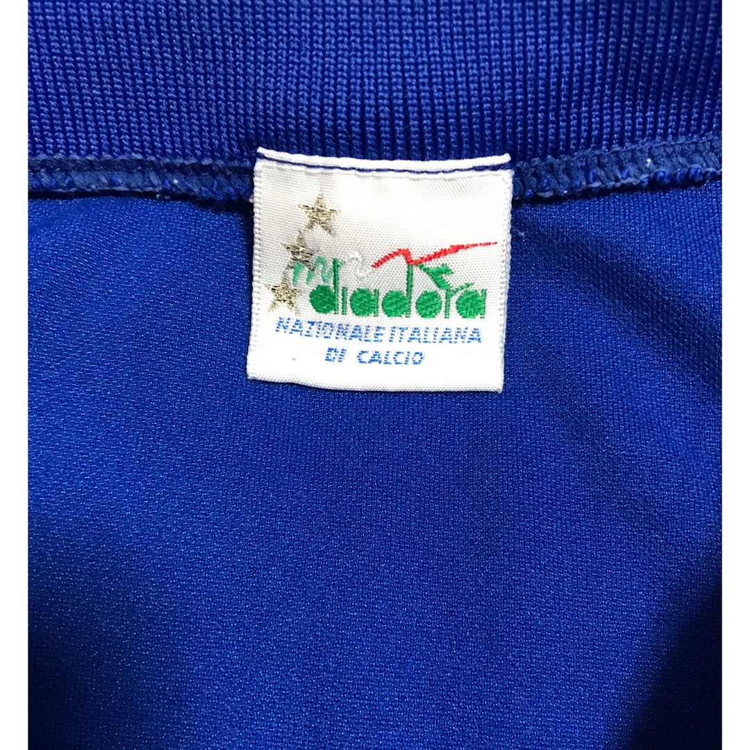 DIADORA(ディアドラ)のdiadora '90s Italia Home L/S Jarsy #7 スポーツ/アウトドアのサッカー/フットサル(ウェア)の商品写真