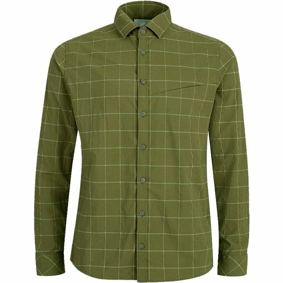 Mammut(マムート)のマムート マウンテンロングスリーブ シャツ Lサイズ 緑 グリーン 長袖  メンズのトップス(シャツ)の商品写真