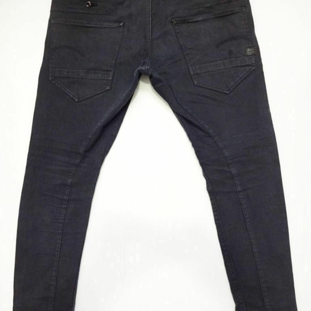 G-STAR RAW - G-STAR RAW D-STAQ 3D スリム W97cm 強ストレッチ 黒の ...