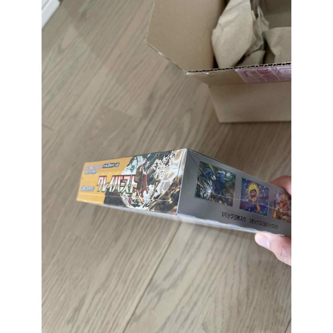 ポケモン(ポケモン)のポケモンカード　クレイバースト BOX エンタメ/ホビーのトレーディングカード(Box/デッキ/パック)の商品写真