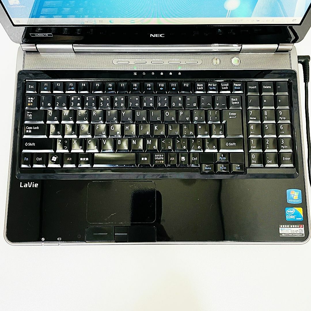 NEC - 綺麗な黒✨すぐ使える 設定済み ノートパソコン オフィス入り