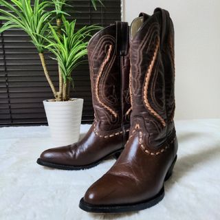 ✨美品✨ BOOTS JE-VER(へーベル・ブーツ) 本革 ウエスタンブーツ(ブーツ)