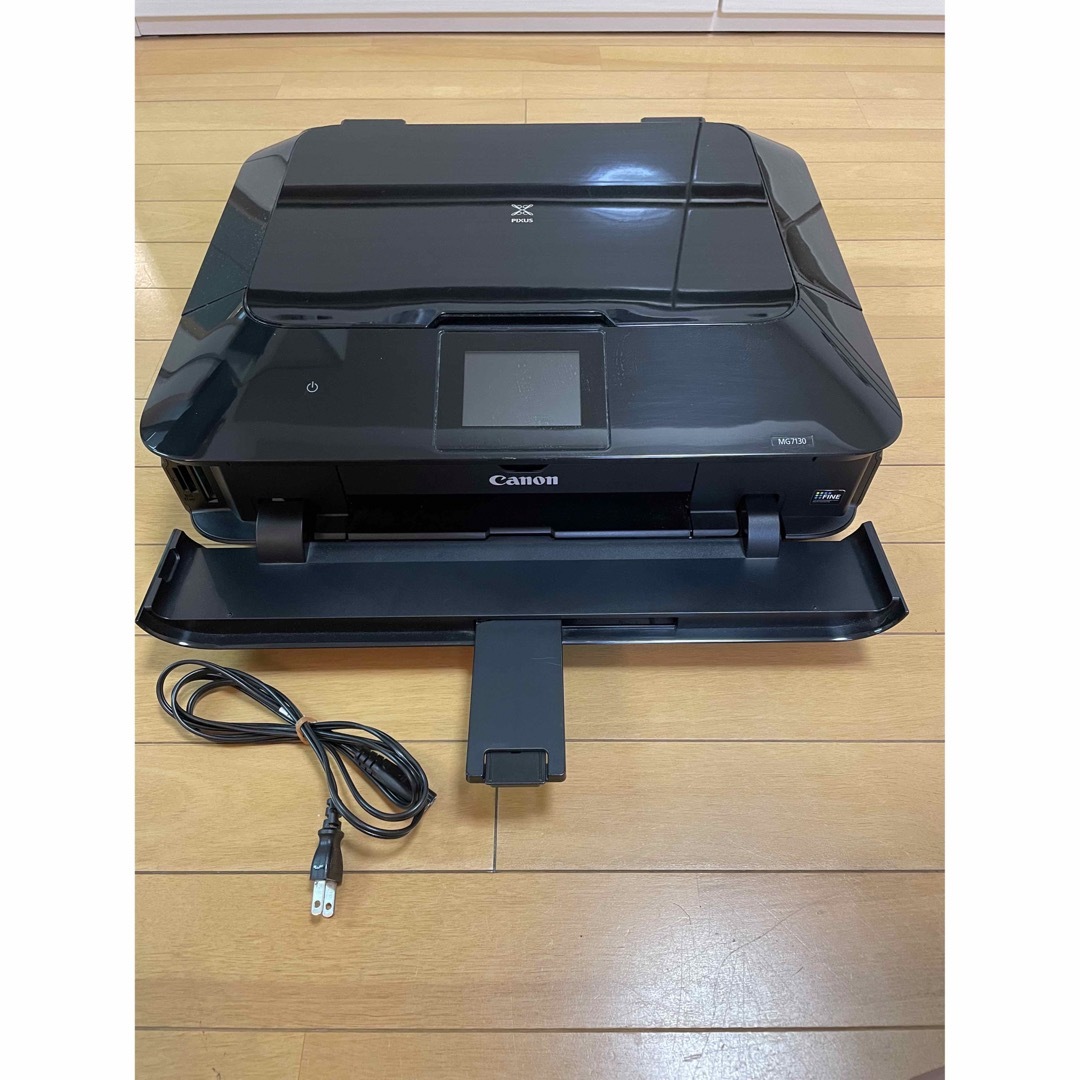 Canon 【ジャンク品】キャノンプリンター/ MG7130／ブラック／新品純正インク1本付の通販 by よっちゃん7001's shop｜キヤノン ならラクマ