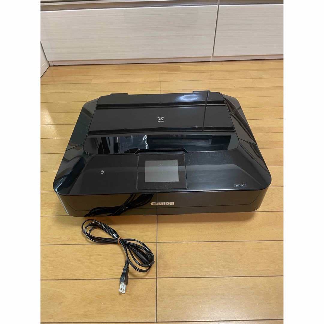 Canon 【ジャンク品】キャノンプリンター/ MG7130／ブラック／新品純正インク1本付の通販 by よっちゃん7001's shop｜キヤノン ならラクマ