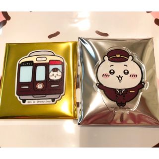 チイカワ(ちいかわ)のちいかわ　阪急電車　アクスタ、マグネット(キャラクターグッズ)