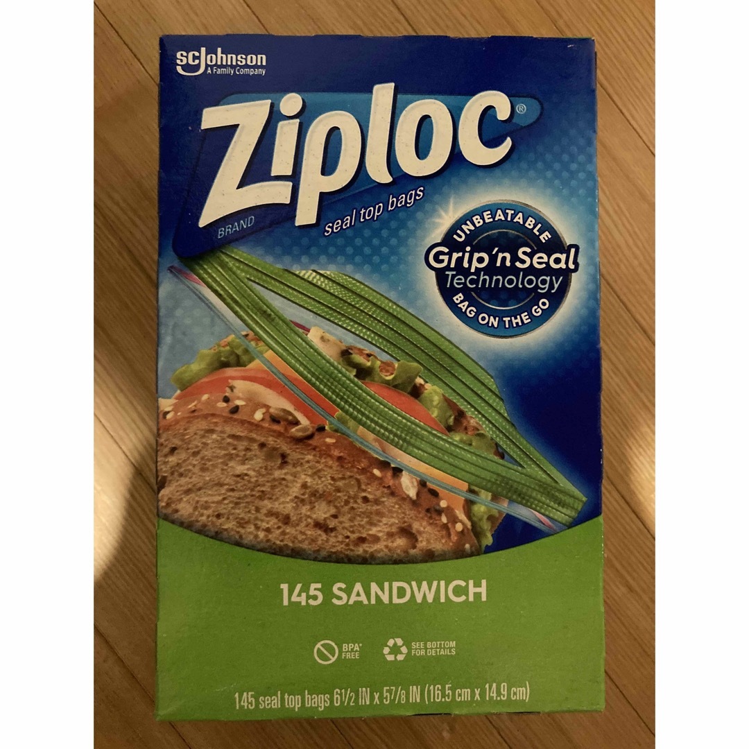 コストコ(コストコ)の【新品】Ziploc 145枚 インテリア/住まい/日用品のキッチン/食器(収納/キッチン雑貨)の商品写真