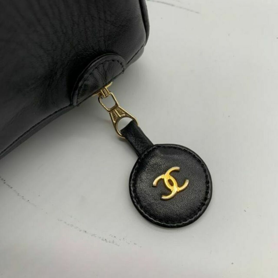 CHANEL(シャネル)のシャネル　バニティバッグ　ビコローレラムスキン 黒 ブラック ココマーク レディースのバッグ(ボディバッグ/ウエストポーチ)の商品写真