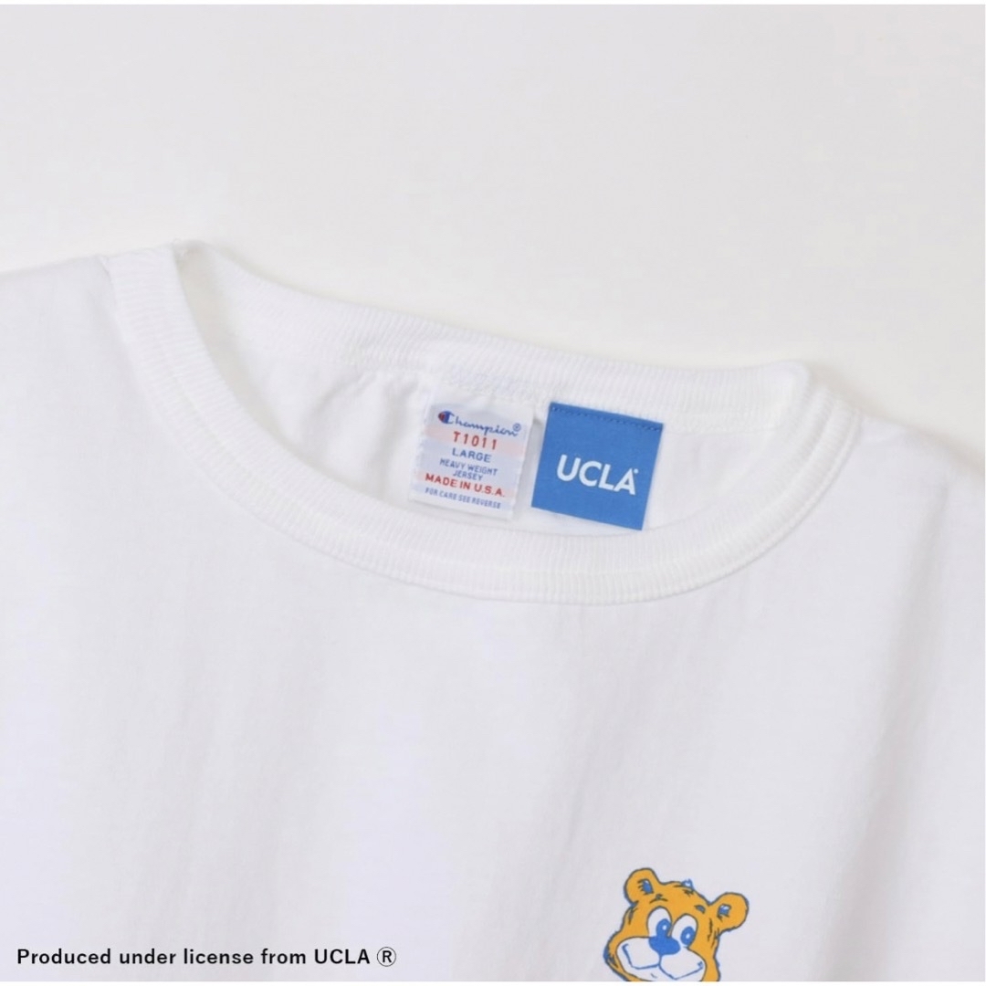 Champion(チャンピオン)の【新品】Champion T-1011 カレッジtシャツ UCLA染み込みロゴ メンズのトップス(Tシャツ/カットソー(半袖/袖なし))の商品写真