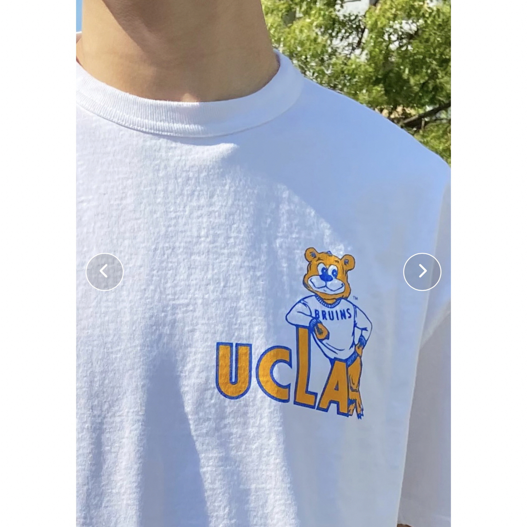 Champion(チャンピオン)の【新品】Champion T-1011 カレッジtシャツ UCLA染み込みロゴ メンズのトップス(Tシャツ/カットソー(半袖/袖なし))の商品写真