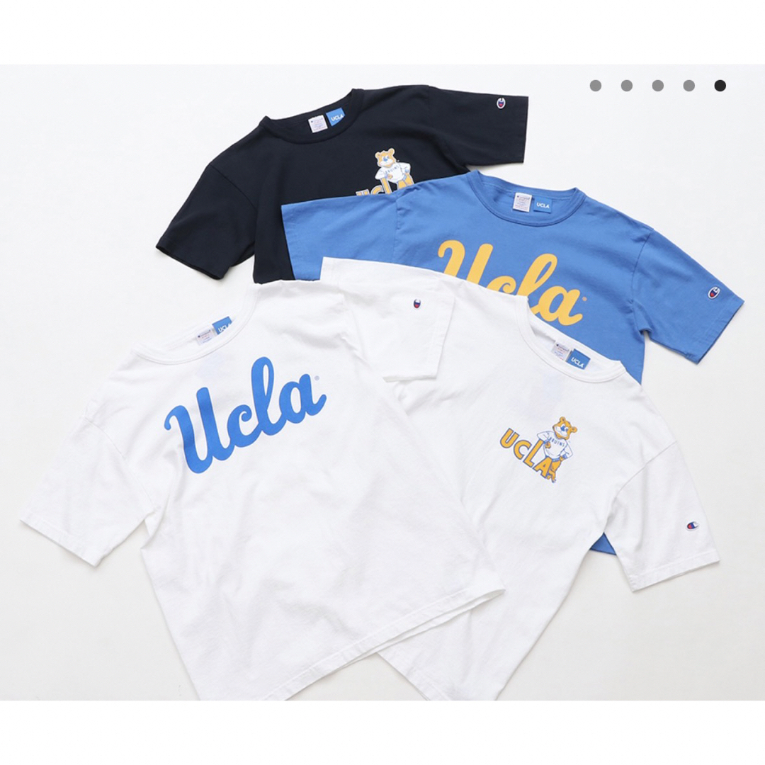 Champion(チャンピオン)の【新品】Champion T-1011 カレッジtシャツ UCLA染み込みロゴ メンズのトップス(Tシャツ/カットソー(半袖/袖なし))の商品写真